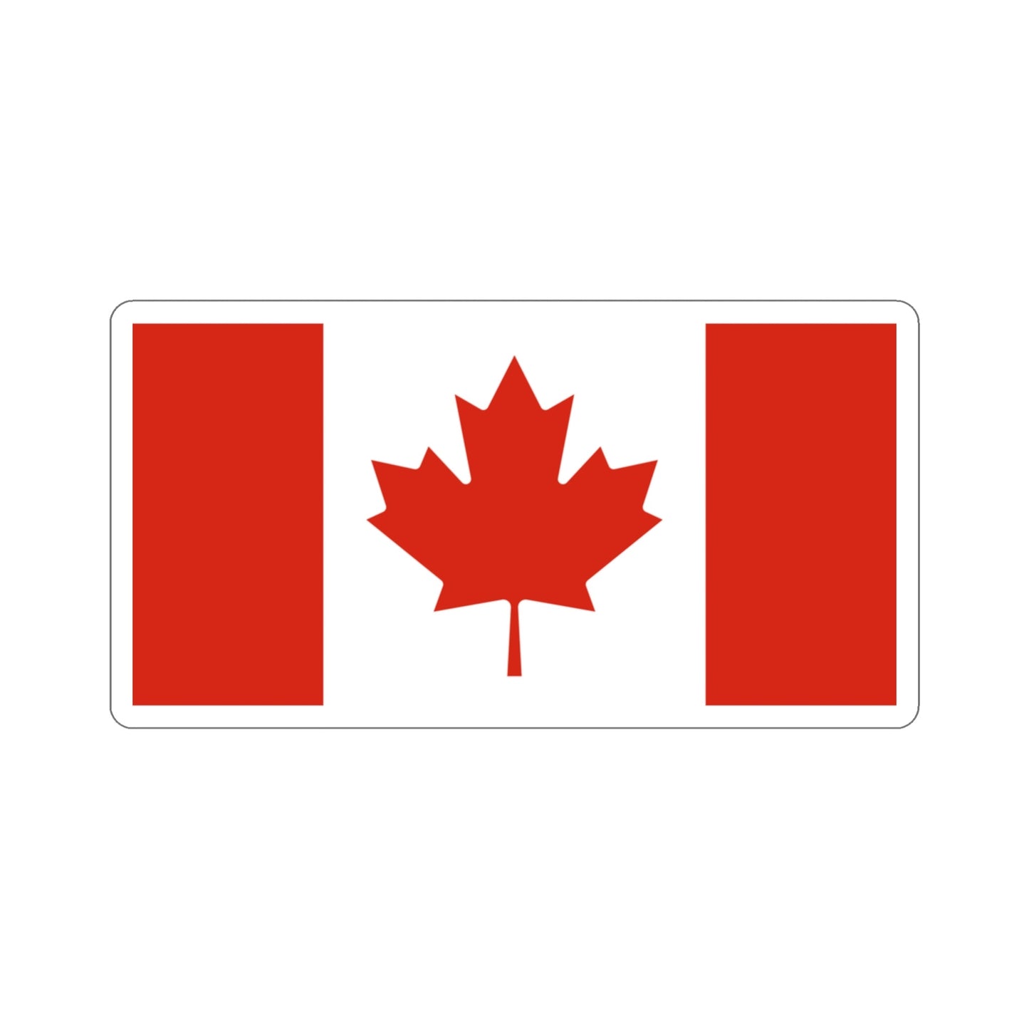 Flag of Canada STICKER Vinyl Die-Cut Decal-3 Inch-The Sticker Space