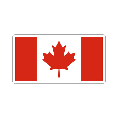 Flag of Canada STICKER Vinyl Die-Cut Decal-6 Inch-The Sticker Space