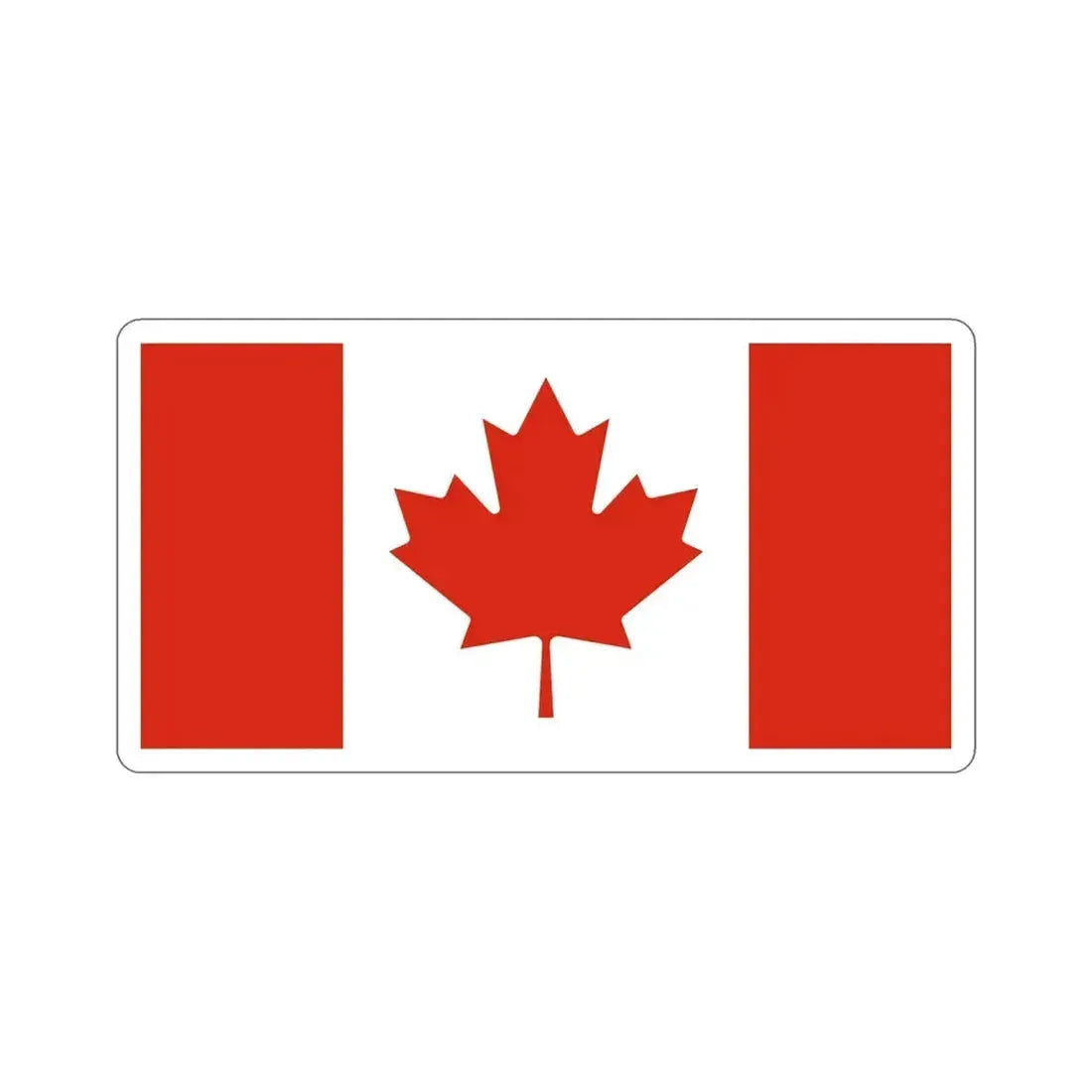 Flag of Canada STICKER Vinyl Die-Cut Decal 6 Inch - The Sticker Space