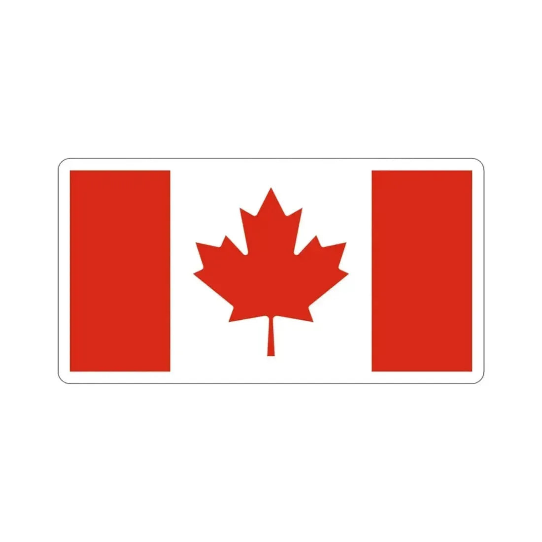 Flag of Canada STICKER Vinyl Die-Cut Decal - The Sticker Space