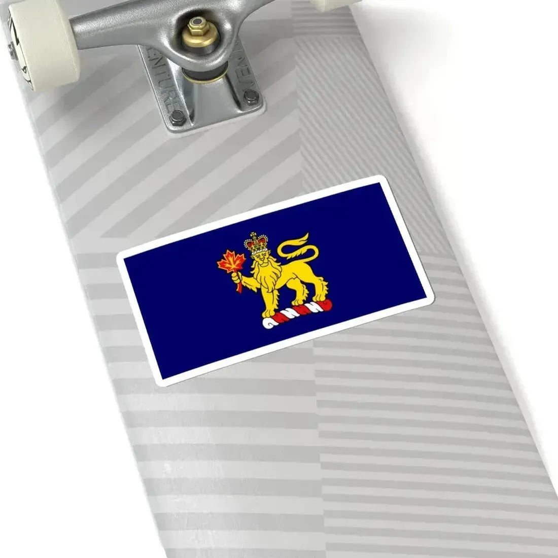 Flag of Canadian Governor General LeBlanc (Canada) STICKER Vinyl Kiss-Cut Decal - The Sticker Space