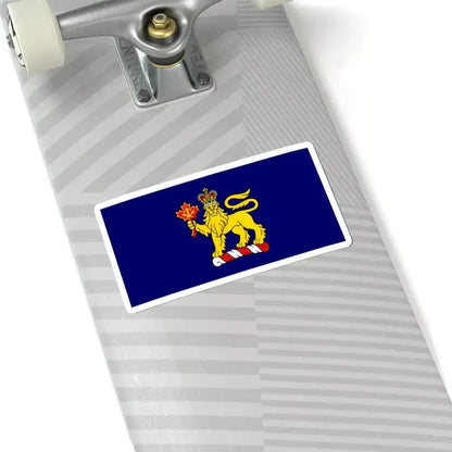 Flag of Canadian Governor General LeBlanc (Canada) STICKER Vinyl Kiss-Cut Decal - The Sticker Space