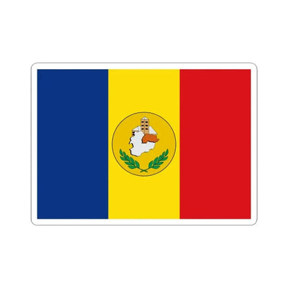 Flag of Canillo (Andorra) STICKER Vinyl Kiss-Cut Decal 3 Inch White - The Sticker Space