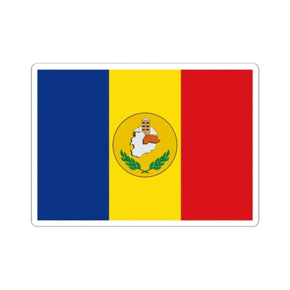 Flag of Canillo (Andorra) STICKER Vinyl Kiss-Cut Decal 6 Inch White - The Sticker Space