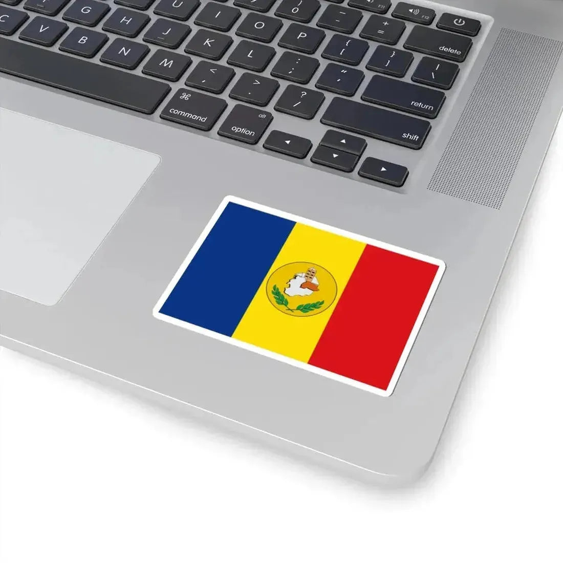 Flag of Canillo (Andorra) STICKER Vinyl Kiss-Cut Decal - The Sticker Space