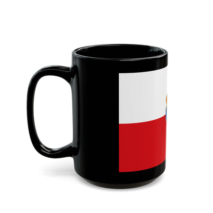 Flag of Cantabria Spain - Black Coffee Mug-The Sticker Space