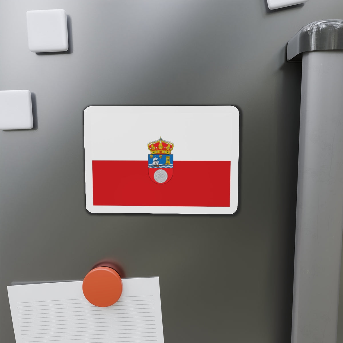 Flag of Cantabria Spain - Die-Cut Magnet-The Sticker Space