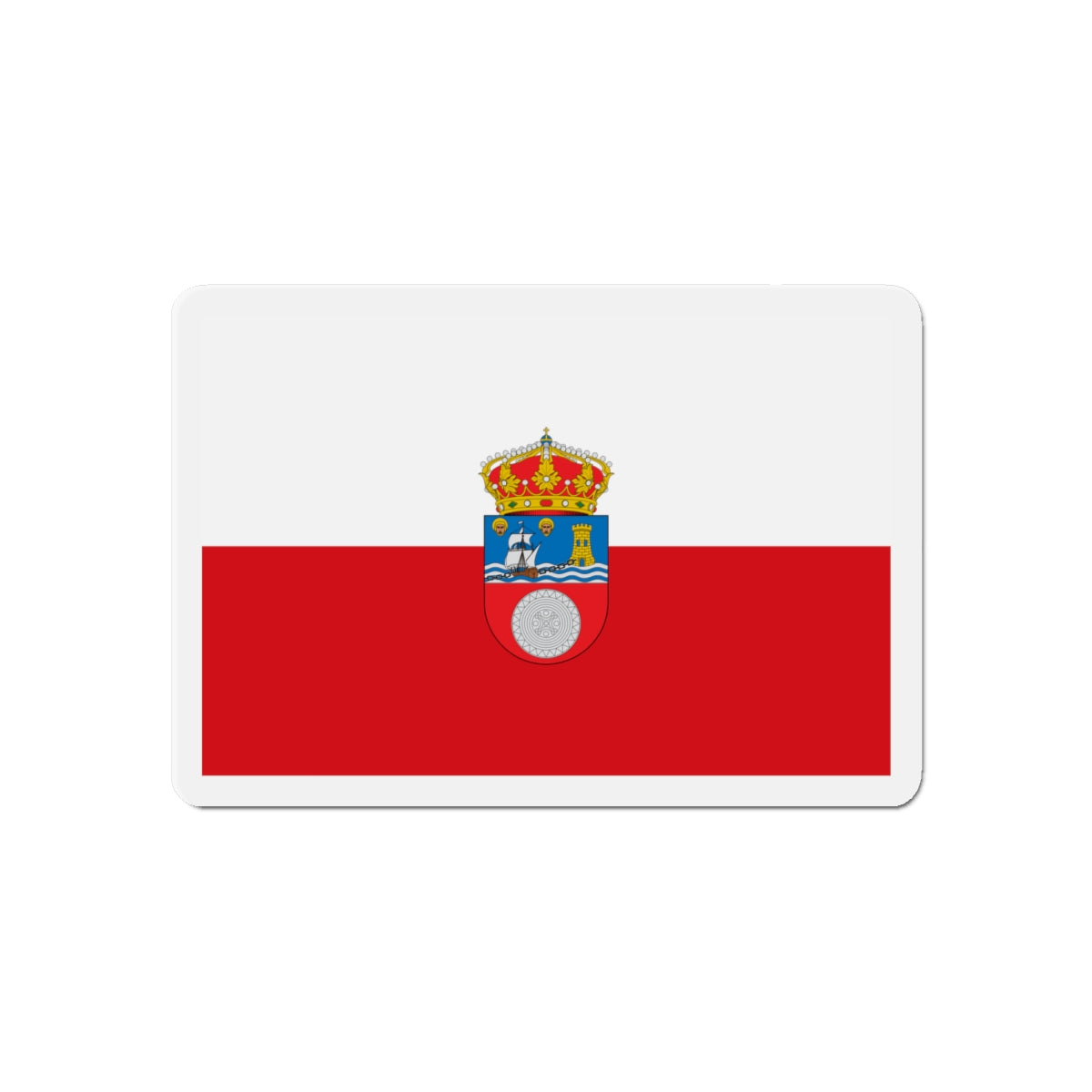 Flag of Cantabria Spain - Die-Cut Magnet-6 × 6"-The Sticker Space