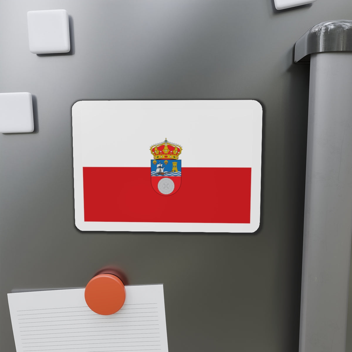 Flag of Cantabria Spain - Die-Cut Magnet-The Sticker Space