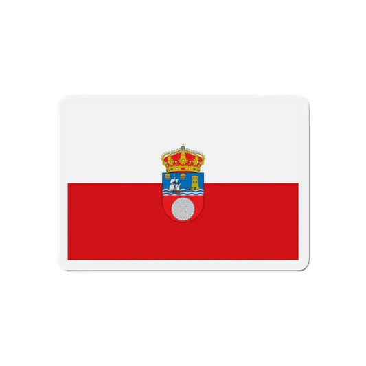 Flag of Cantabria Spain - Refrigerator Magnet 6 Inch - The Sticker Space