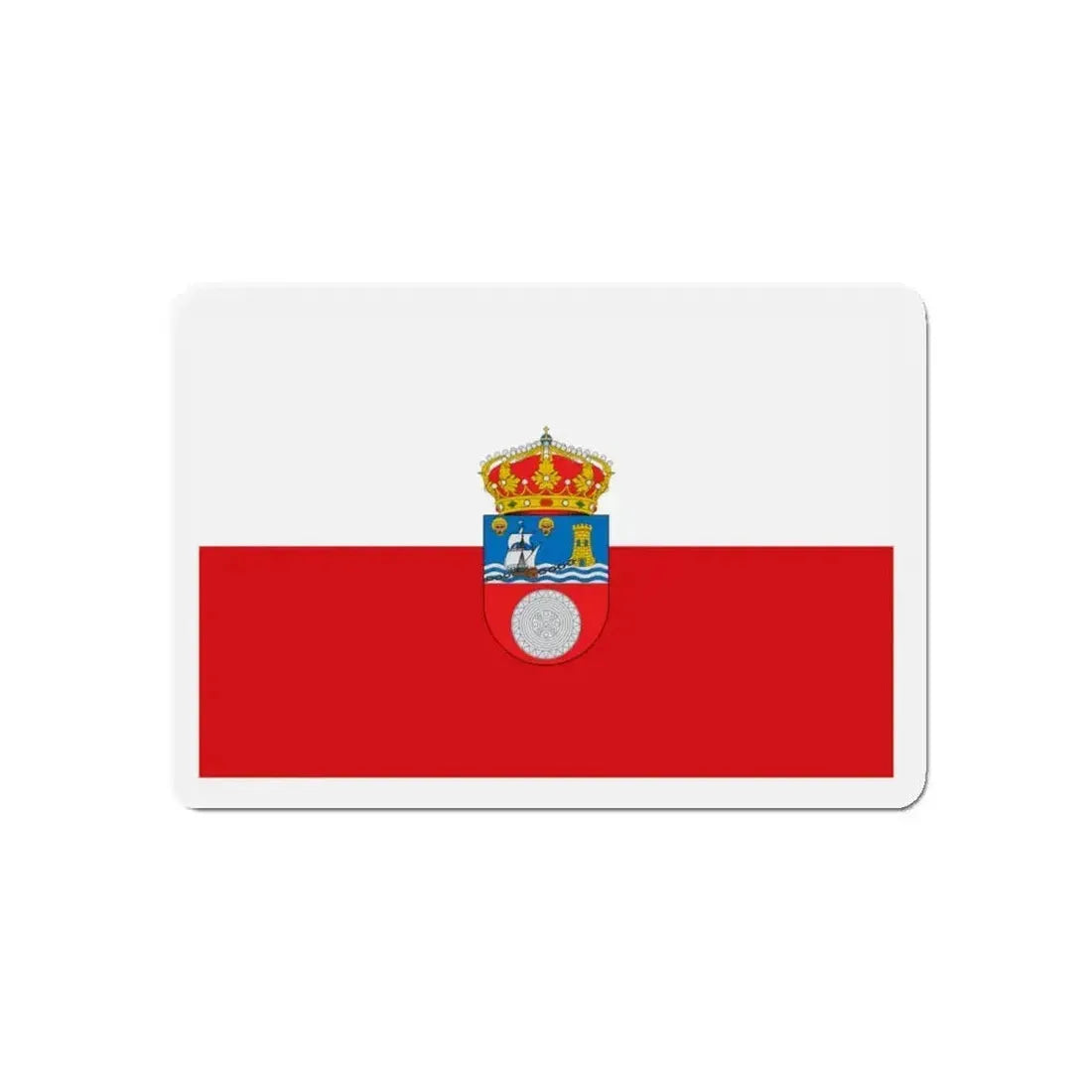 Flag of Cantabria Spain - Refrigerator Magnet - The Sticker Space