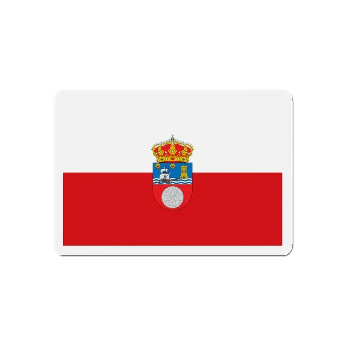 Flag of Cantabria Spain - Refrigerator Magnet - The Sticker Space