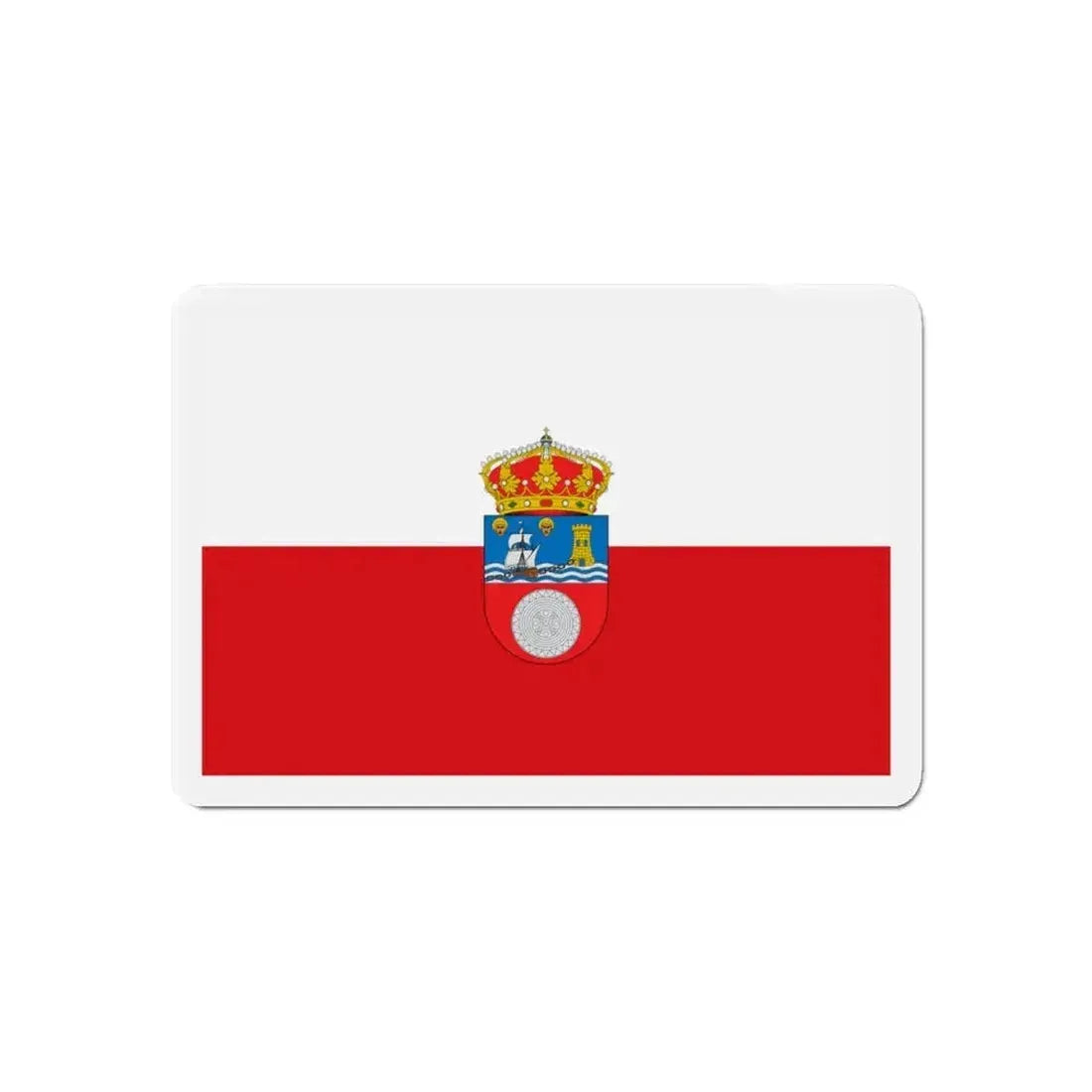 Flag of Cantabria Spain - Refrigerator Magnet - The Sticker Space