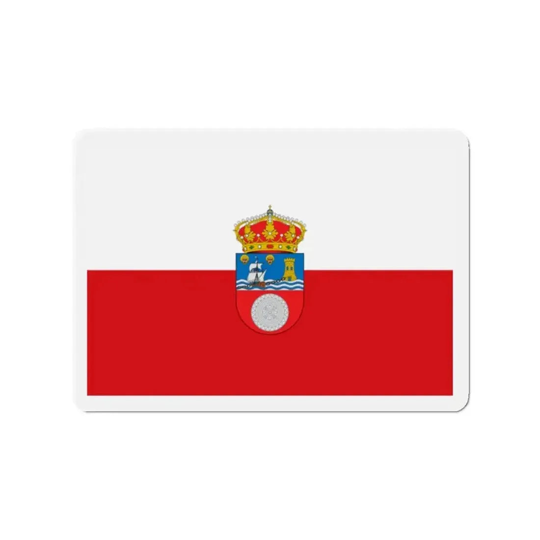 Flag of Cantabria Spain - Refrigerator Magnet - The Sticker Space