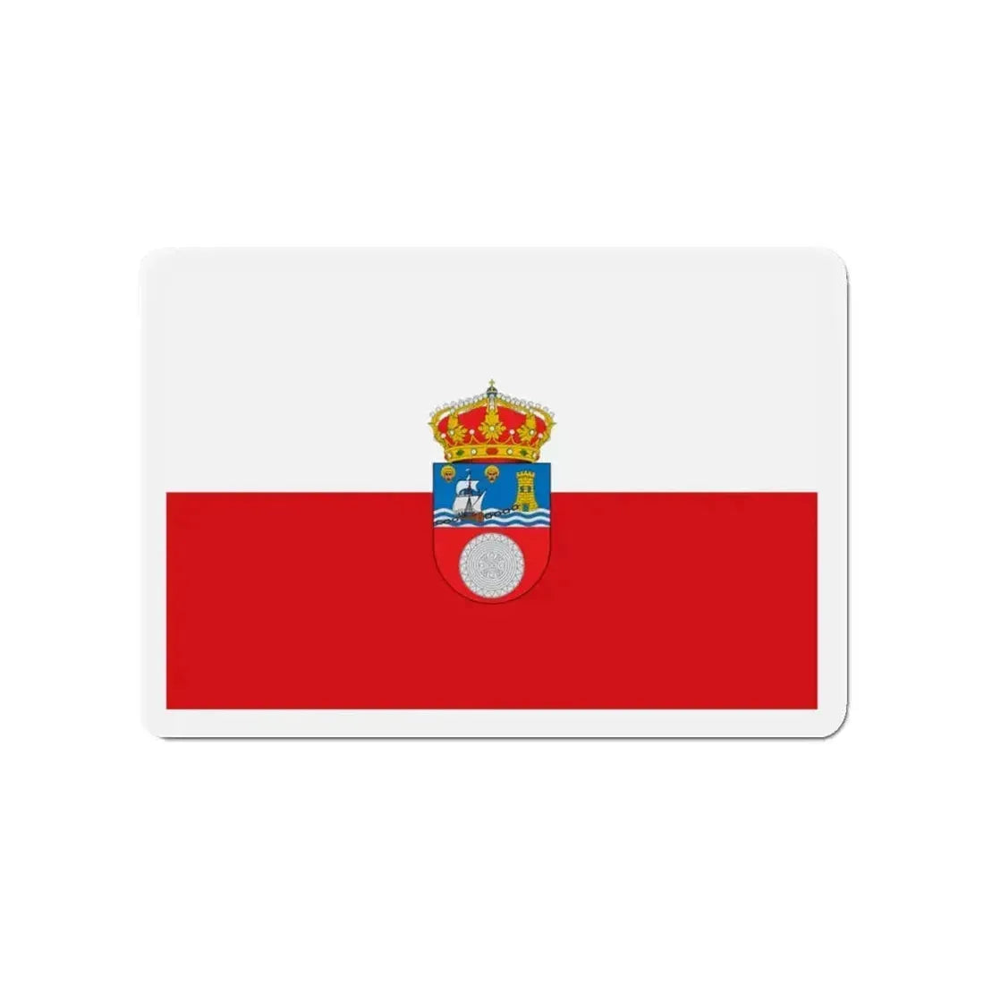 Flag of Cantabria Spain - Refrigerator Magnet - The Sticker Space