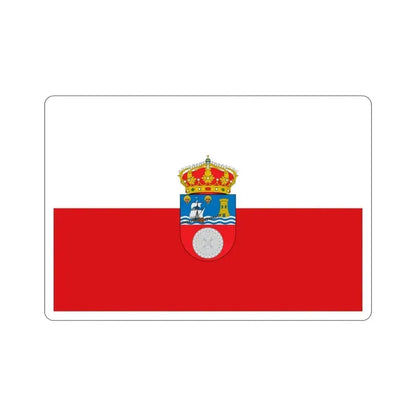 Flag of Cantabria Spain STICKER Vinyl Die-Cut Decal 3 Inch - The Sticker Space