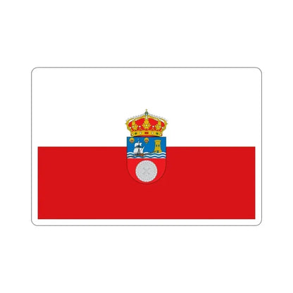 Flag of Cantabria Spain STICKER Vinyl Die-Cut Decal 4 Inch - The Sticker Space