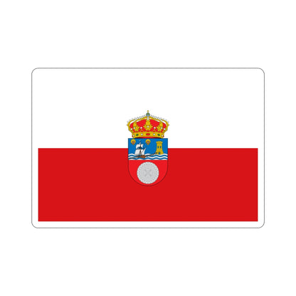 Flag of Cantabria Spain STICKER Vinyl Die-Cut Decal-4 Inch-The Sticker Space