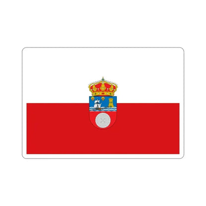 Flag of Cantabria Spain STICKER Vinyl Die-Cut Decal 5 Inch - The Sticker Space