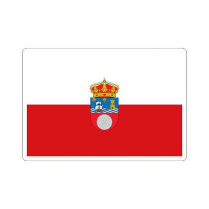 Flag of Cantabria Spain STICKER Vinyl Die-Cut Decal-6 Inch-The Sticker Space