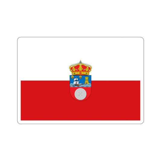 Flag of Cantabria Spain STICKER Vinyl Die-Cut Decal-6 Inch-The Sticker Space