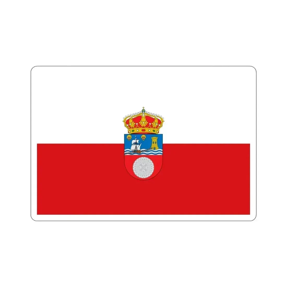 Flag of Cantabria Spain STICKER Vinyl Die-Cut Decal - The Sticker Space