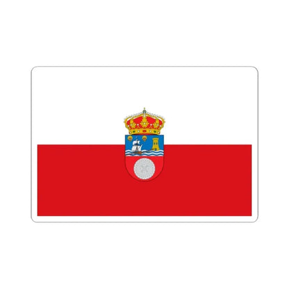 Flag of Cantabria Spain - STICKER Vinyl Kiss-Cut Decal 2 Inch White - The Sticker Space