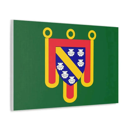 Flag of Cantal France 2 - Canvas Wall Art - The Sticker Space