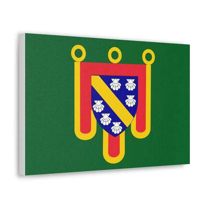 Flag of Cantal France 2 - Canvas Wall Art - The Sticker Space