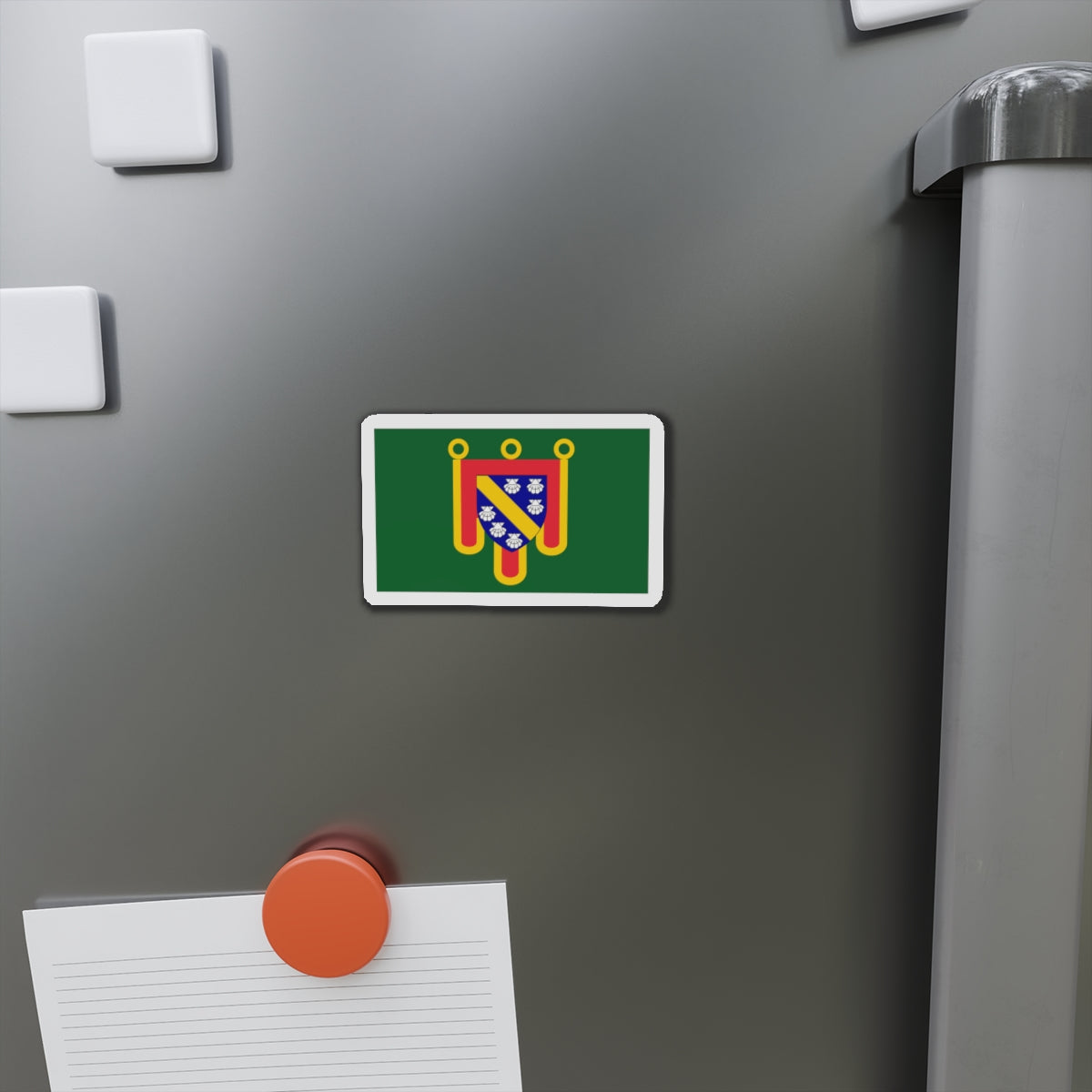 Flag of Cantal France 2 - Die-Cut Magnet-The Sticker Space