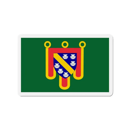 Flag of Cantal France 2 - Refrigerator Magnet 2 Inch - The Sticker Space