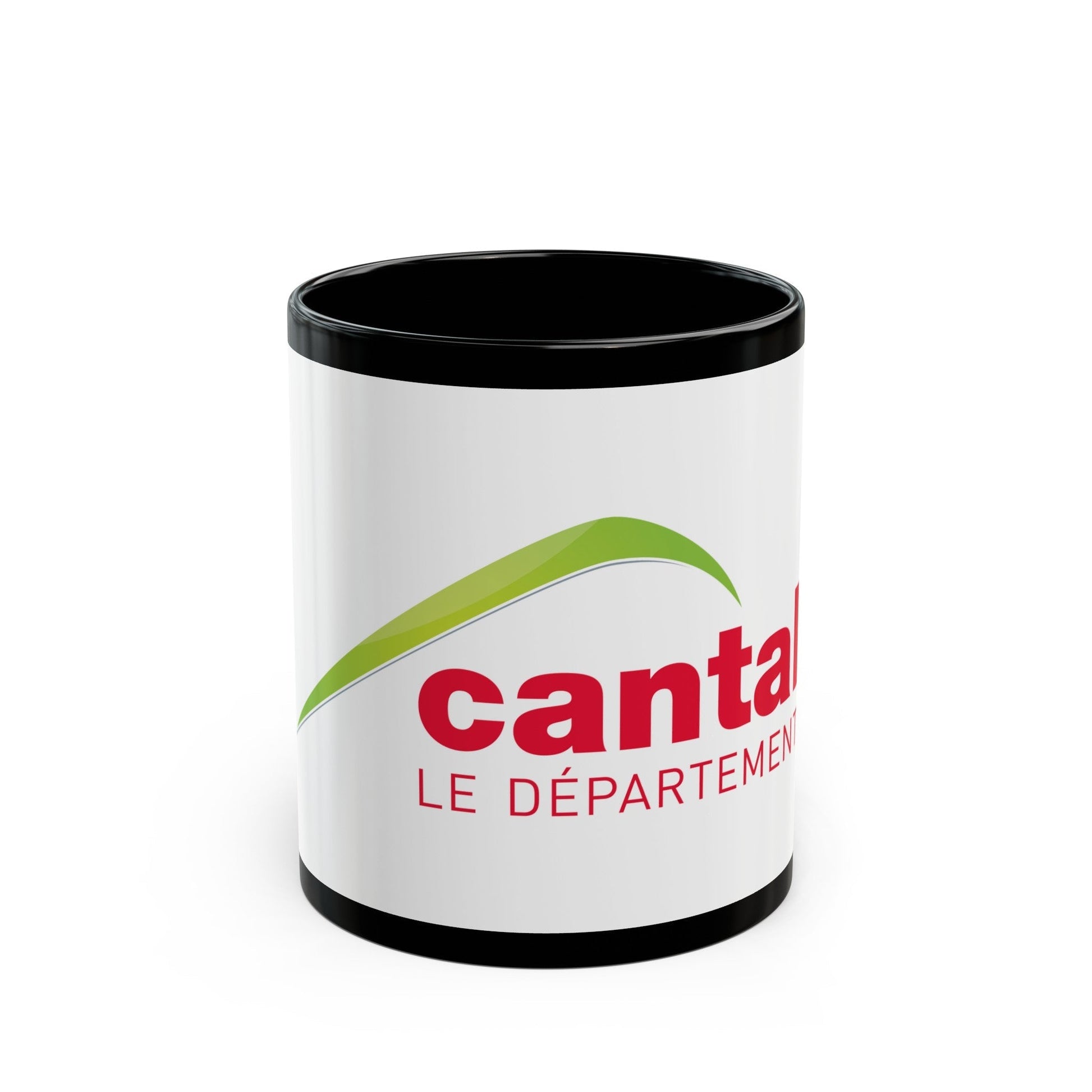 Flag of Cantal France - Black Coffee Mug-11oz-The Sticker Space