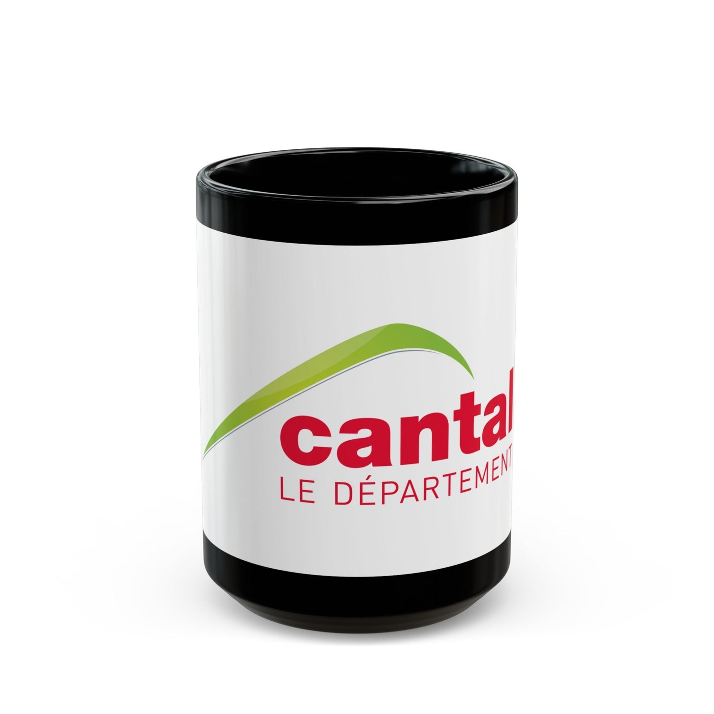 Flag of Cantal France - Black Coffee Mug-15oz-The Sticker Space