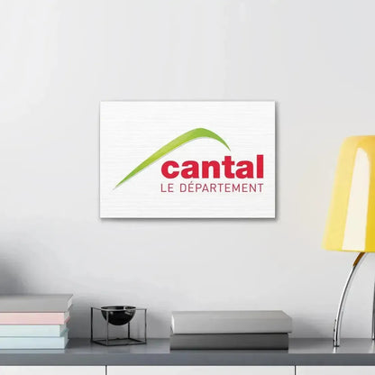 Flag of Cantal France - Canvas Wall Art - The Sticker Space
