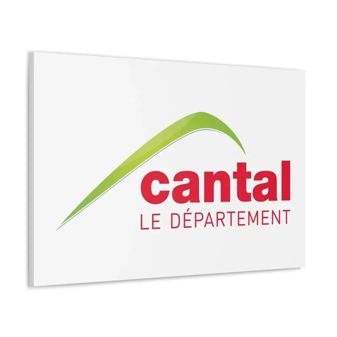 Flag of Cantal France - Canvas Wall Art - The Sticker Space