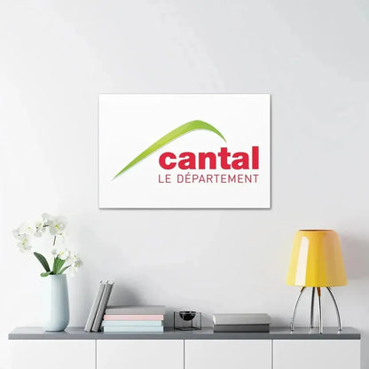 Flag of Cantal France - Canvas Wall Art - The Sticker Space