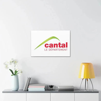Flag of Cantal France - Canvas Wall Art - The Sticker Space