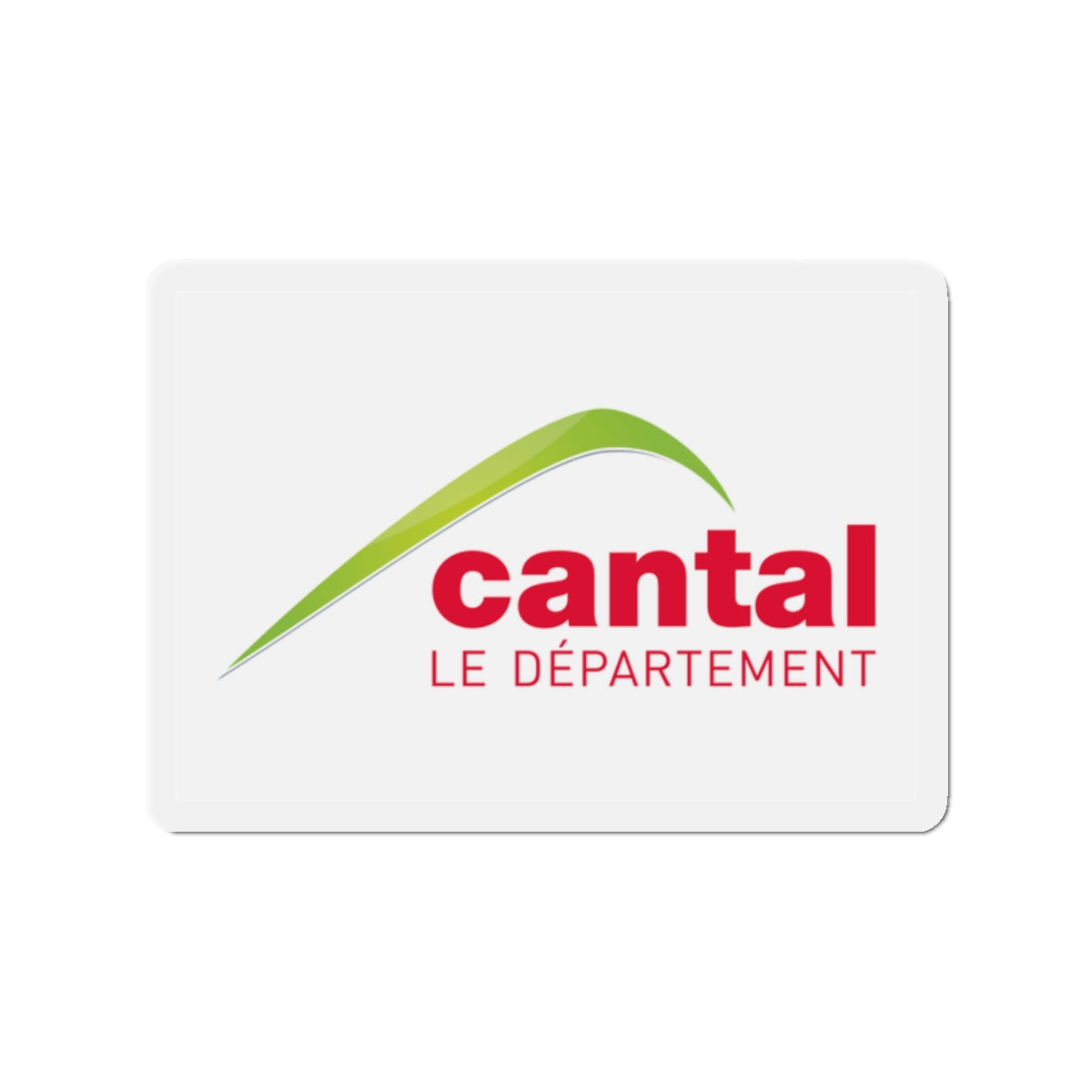 Flag of Cantal France - Die-Cut Magnet-2" x 2"-The Sticker Space