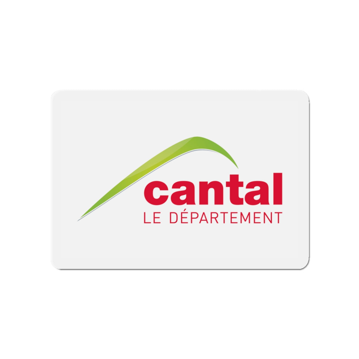 Flag of Cantal France - Die-Cut Magnet-3" x 3"-The Sticker Space