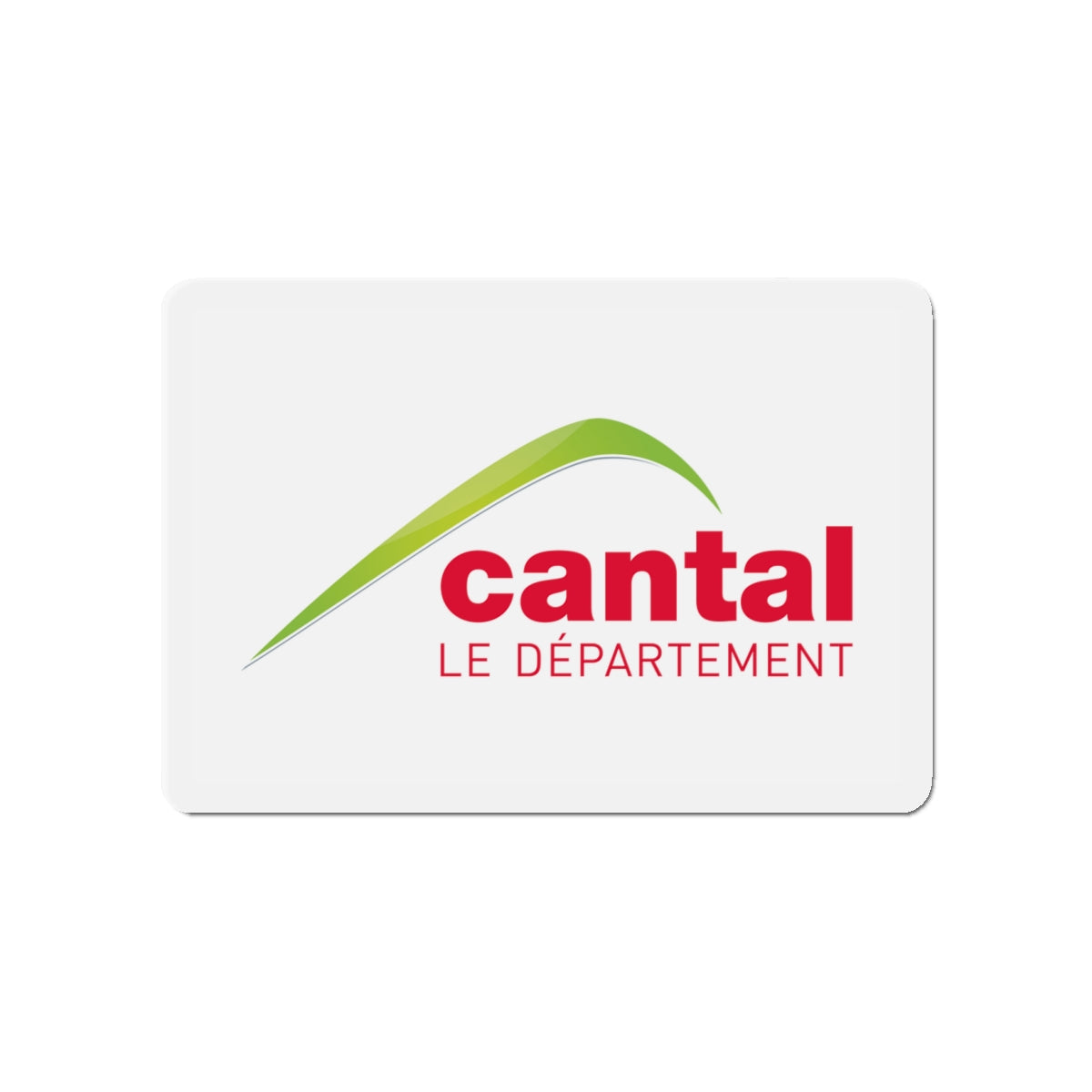 Flag of Cantal France - Die-Cut Magnet-4" x 4"-The Sticker Space