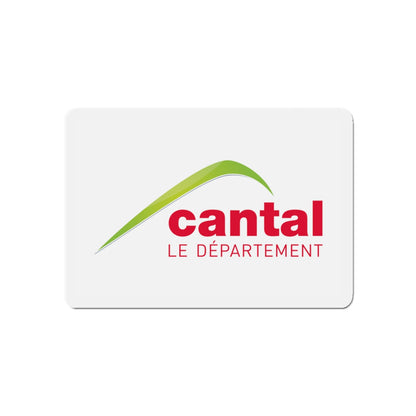 Flag of Cantal France - Die-Cut Magnet-5" x 5"-The Sticker Space