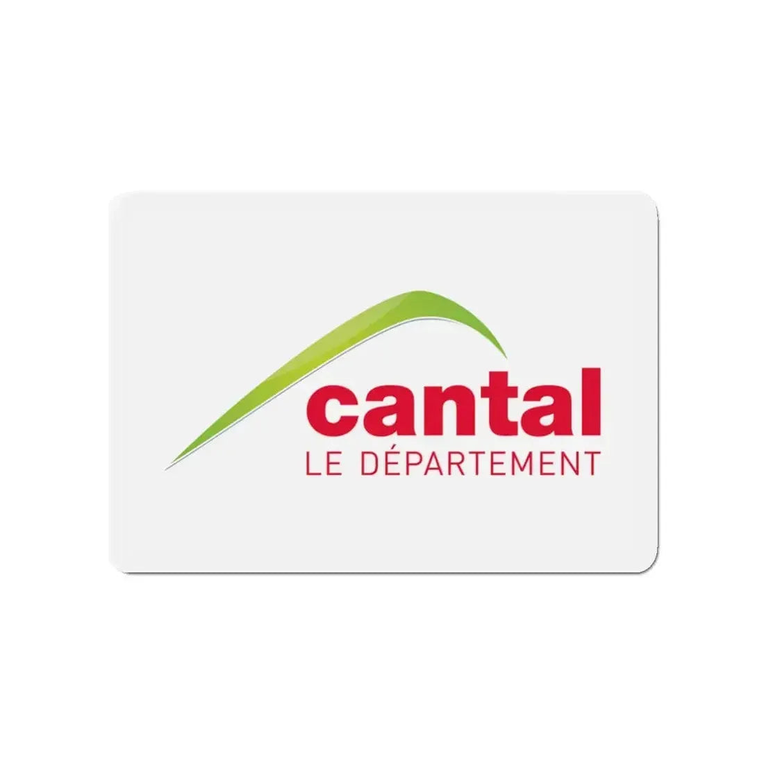Flag of Cantal France - Refrigerator Magnet 3 Inch - The Sticker Space