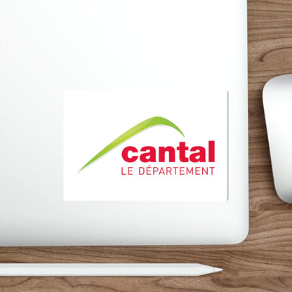 Flag of Cantal France STICKER Vinyl Die-Cut Decal-The Sticker Space