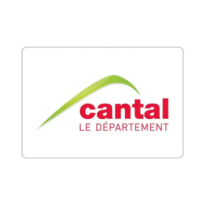Flag of Cantal France STICKER Vinyl Die-Cut Decal 2 Inch - The Sticker Space