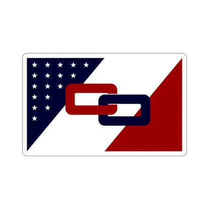 Flag of Canton Ohio USA STICKER Vinyl Die-Cut Decal 2 Inch - The Sticker Space