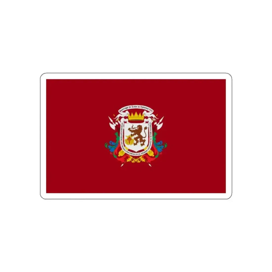 Flag of Capital District (Caracas) Venezuela STICKER Vinyl Die-Cut Decal - The Sticker Space