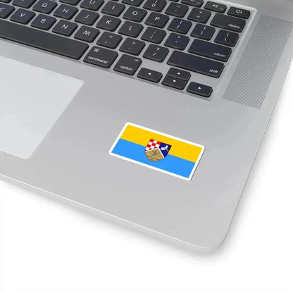 Flag of Capljina (Bosnia and Herzegovina) STICKER Vinyl Kiss-Cut Decal - The Sticker Space