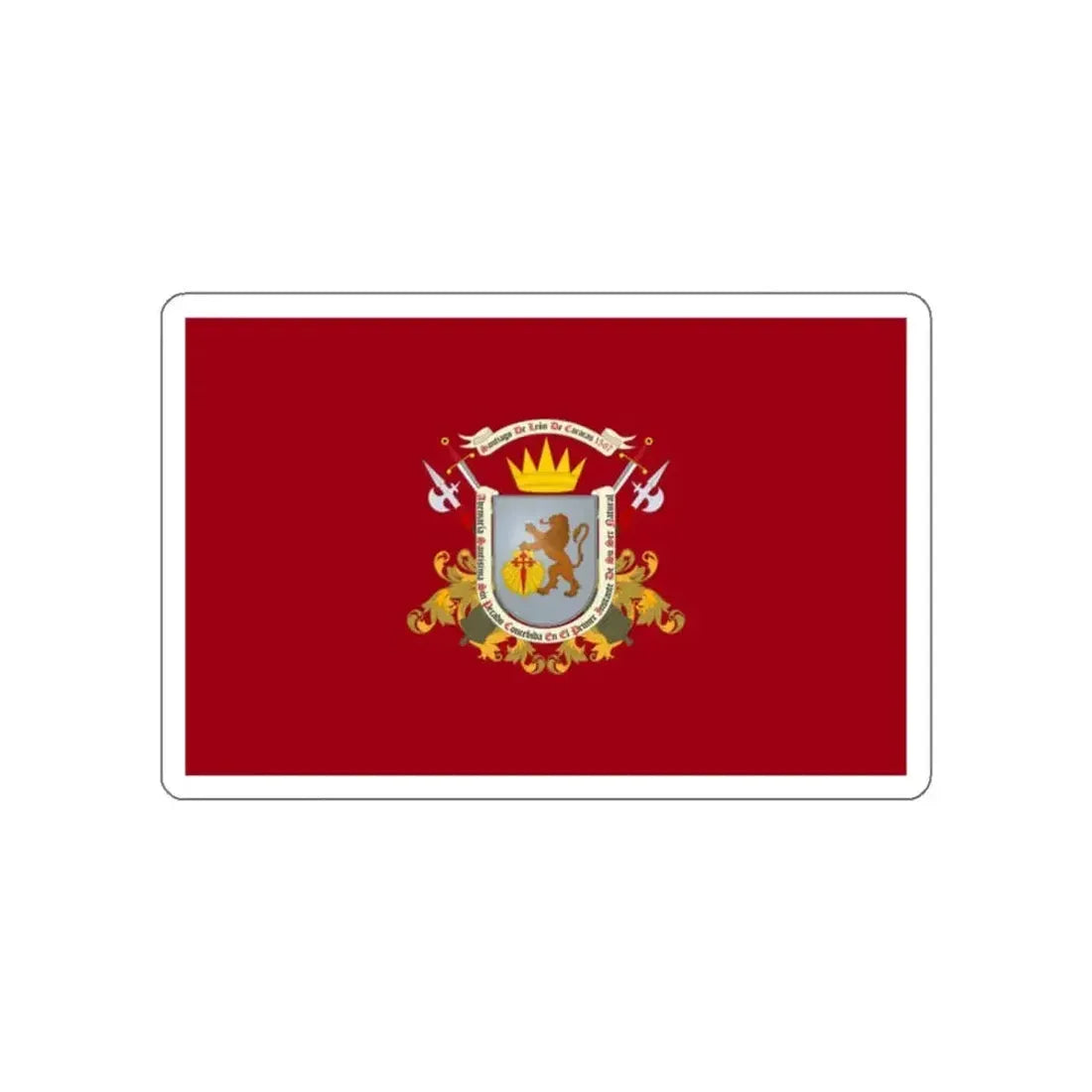 Flag of Caracas Venezuela STICKER Vinyl Die-Cut Decal - The Sticker Space