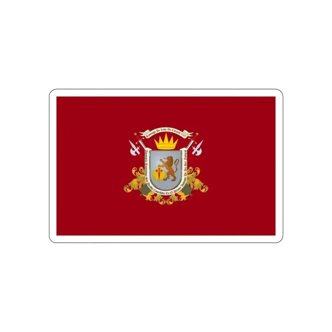 Flag of Caracas Venezuela STICKER Vinyl Die-Cut Decal - The Sticker Space