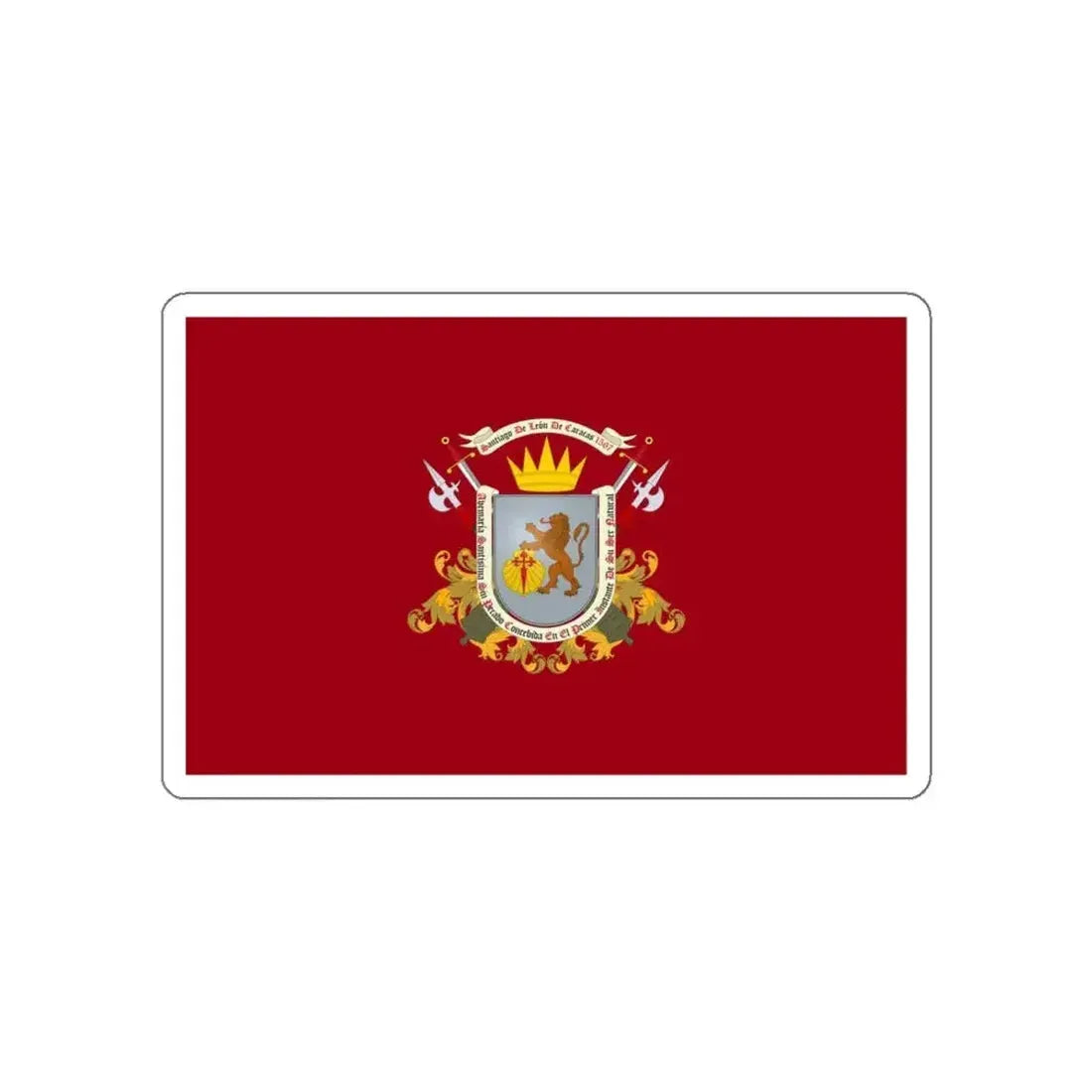 Flag of Caracas Venezuela STICKER Vinyl Die-Cut Decal - The Sticker Space